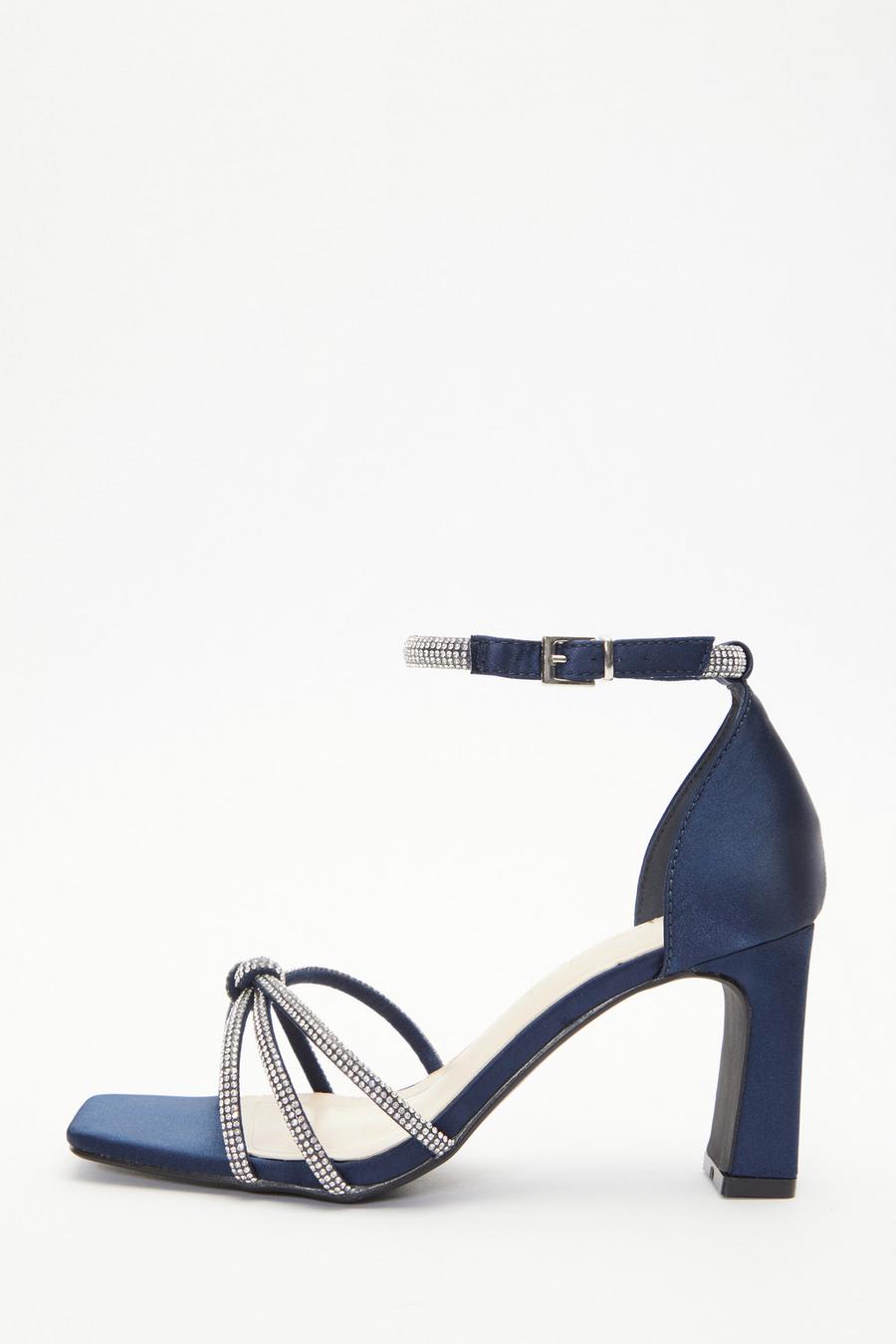 Strappy on sale navy sandals