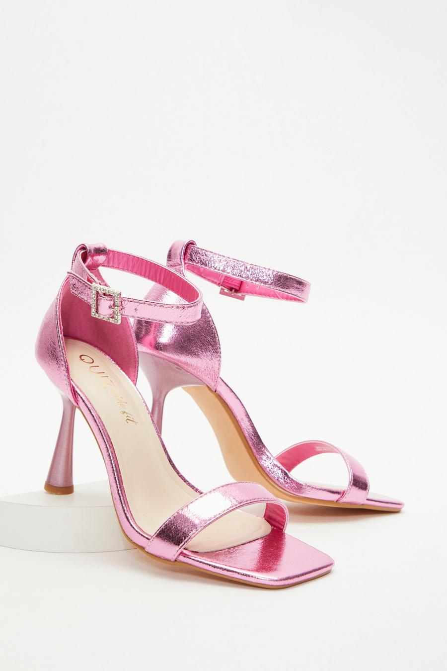 Flat pink hot sale sandals uk