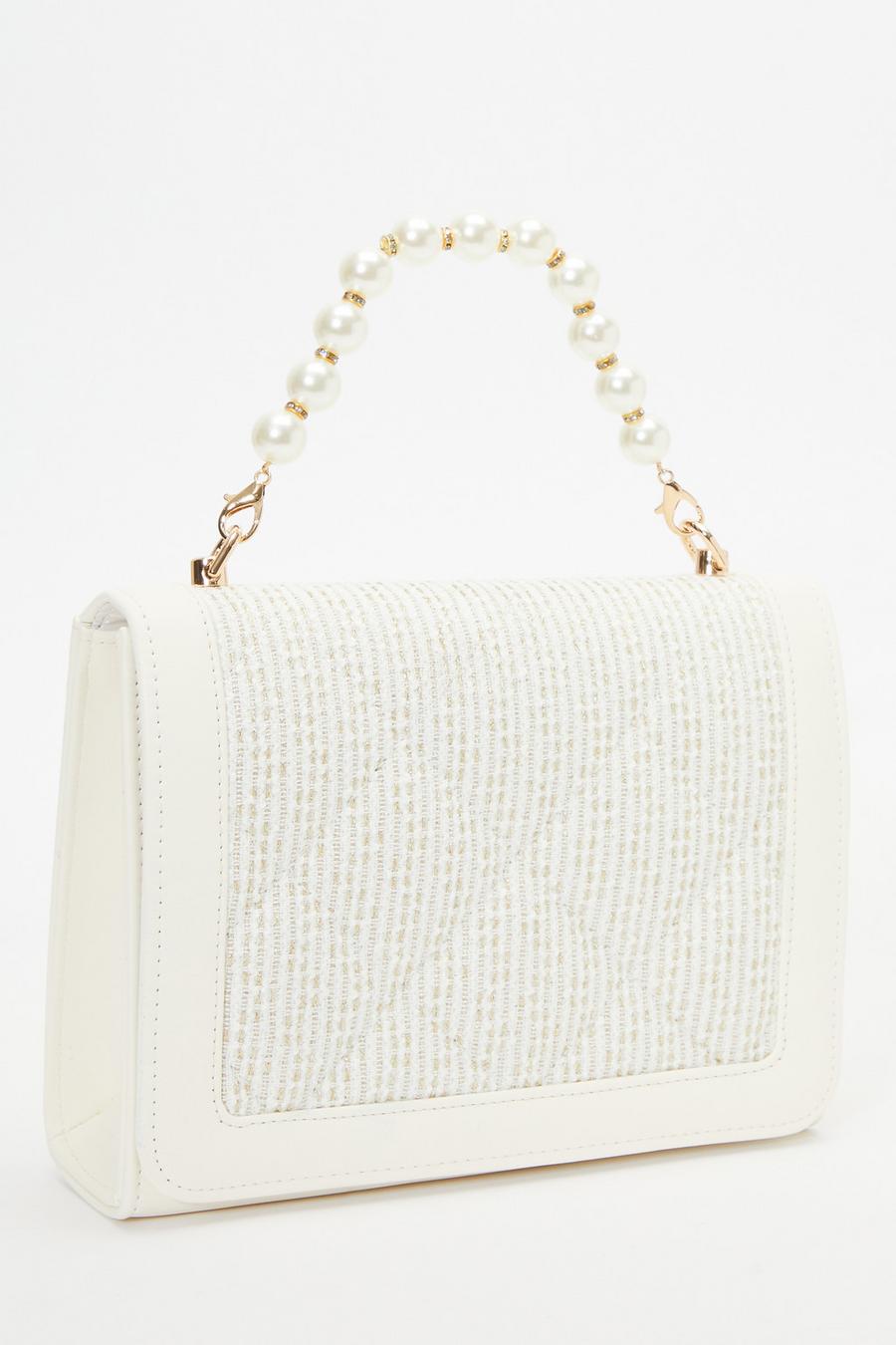 Cream best sale quilted bag