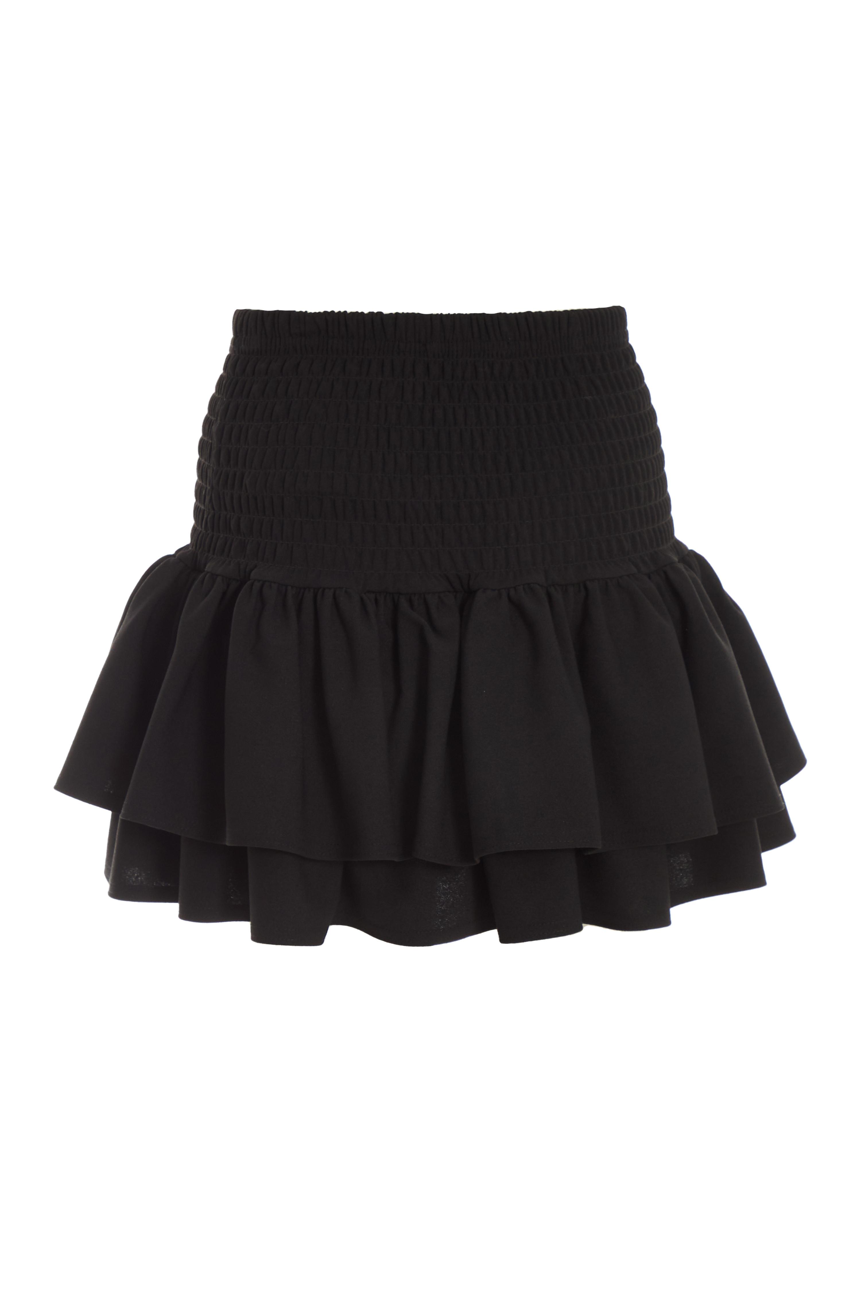 Ruffle mini skirt clearance quiz