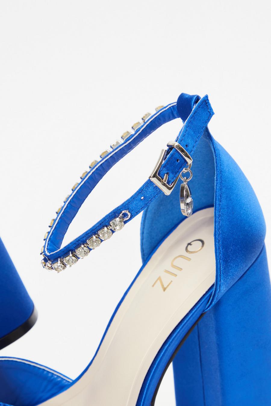 Blue hot sale heels uk