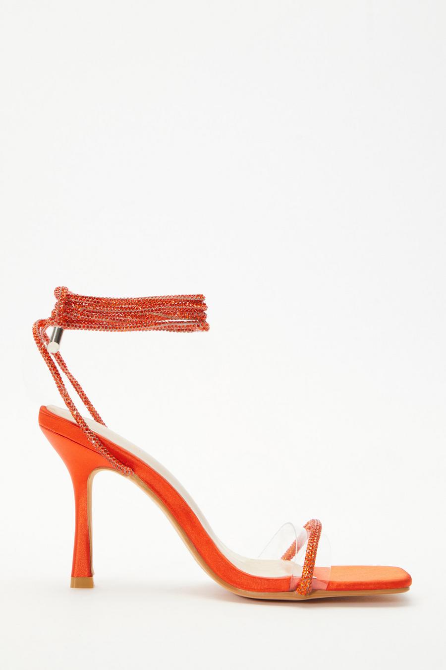 Orange sale mid heels