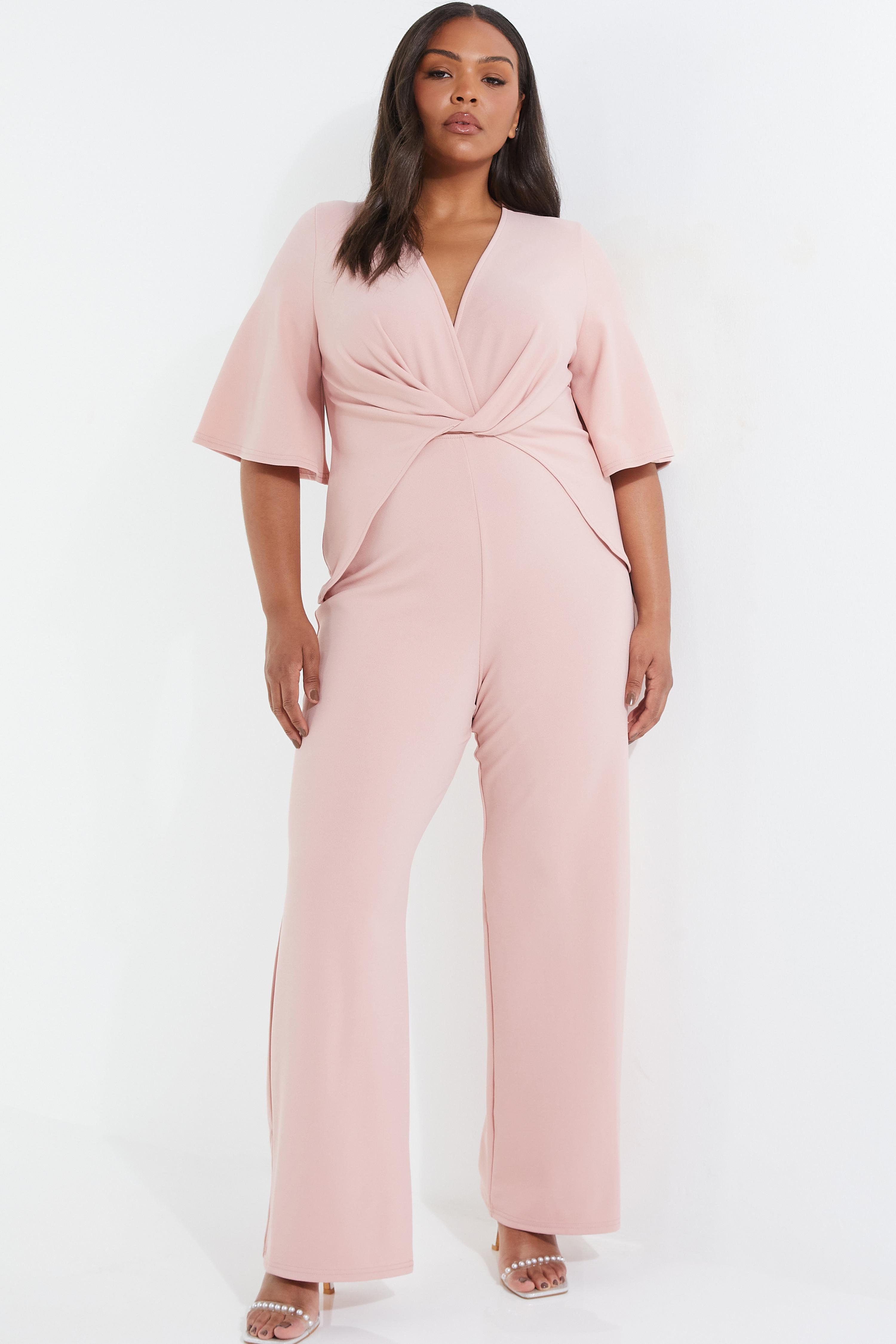 Dusty best sale pink jumpsuit