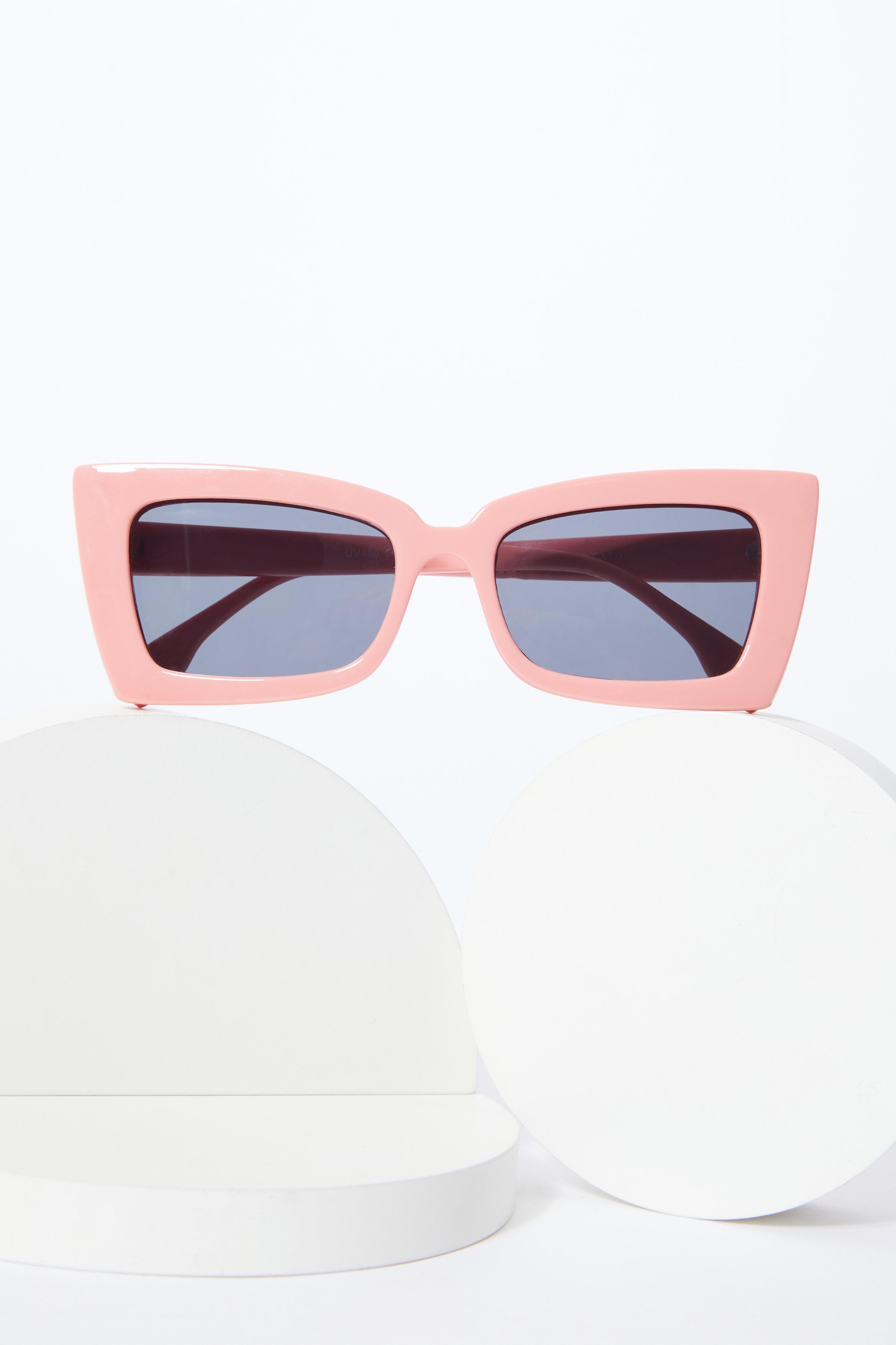 Hot pink cat eye sunglasses online