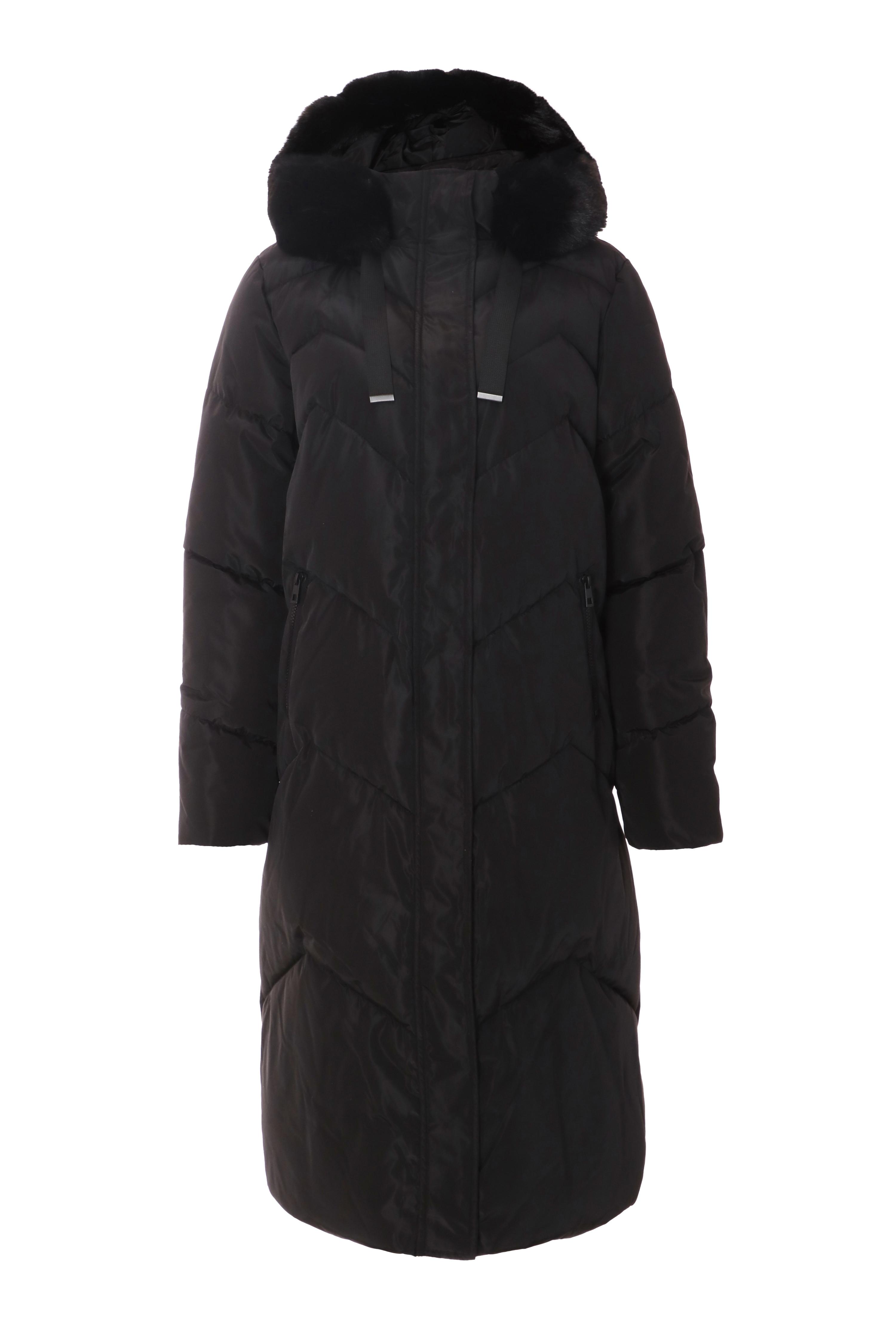 Quiz black padded faux fur jacket deals