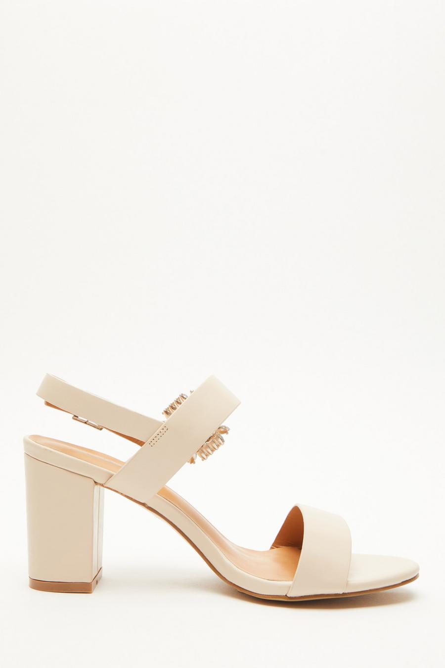 Buckle block outlet heels