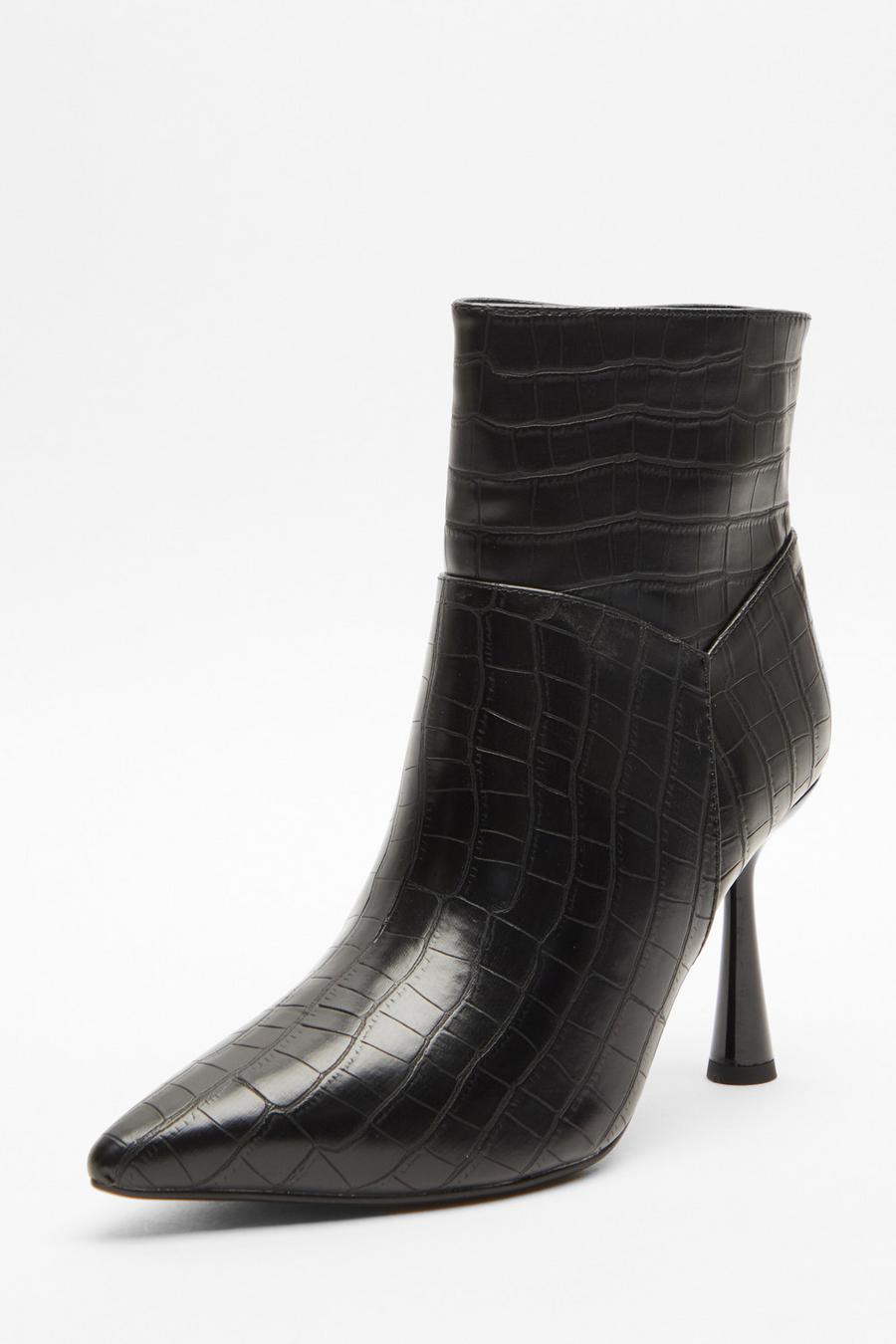 Wide fit heeled boots uk sales