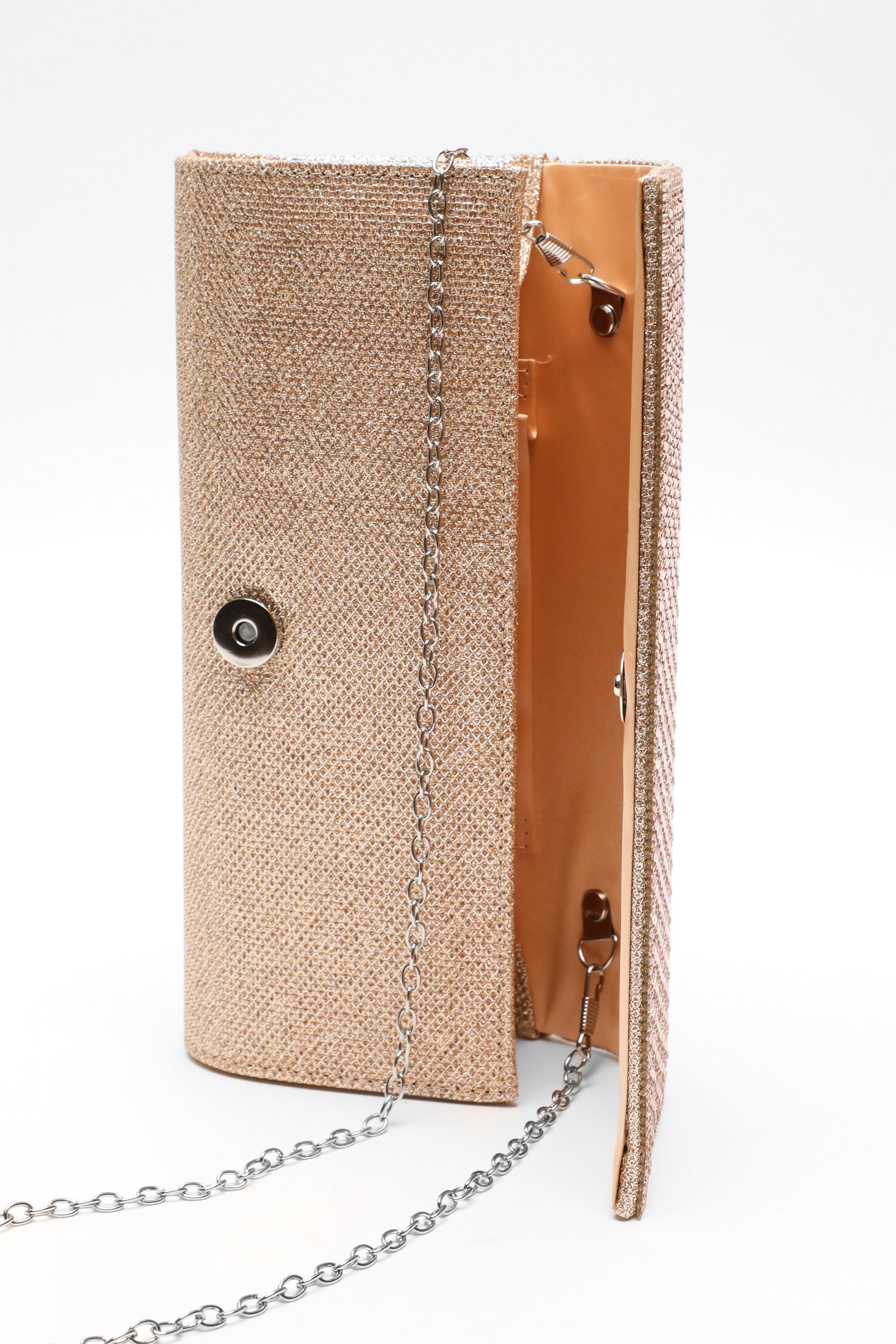 Rose gold outlet clutch bag ireland