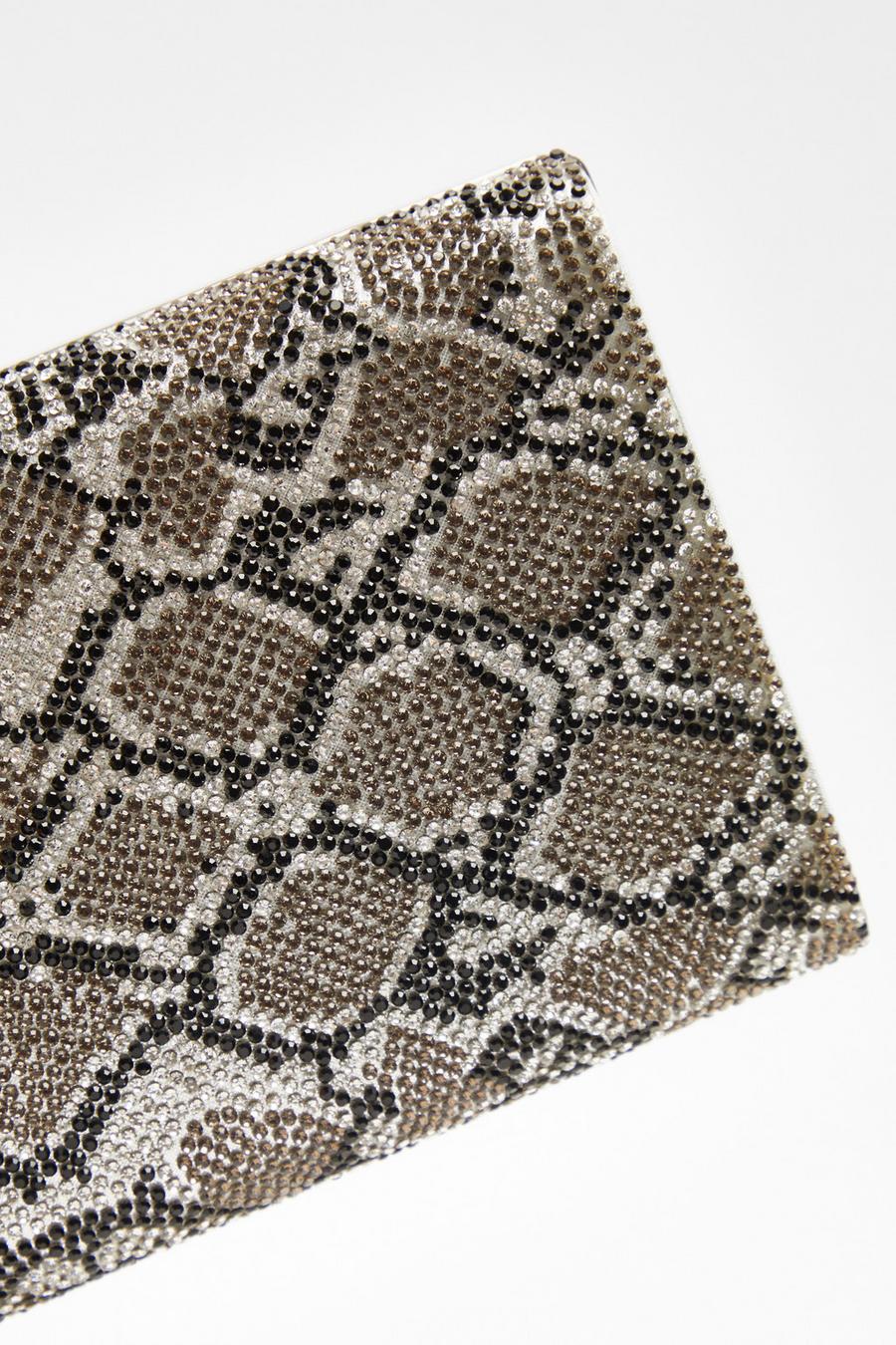 Snakeskin on sale print clutch