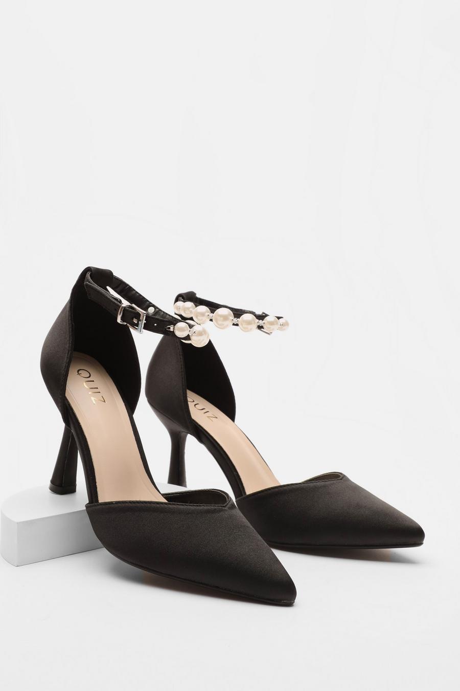 Ankle strap court on sale heels