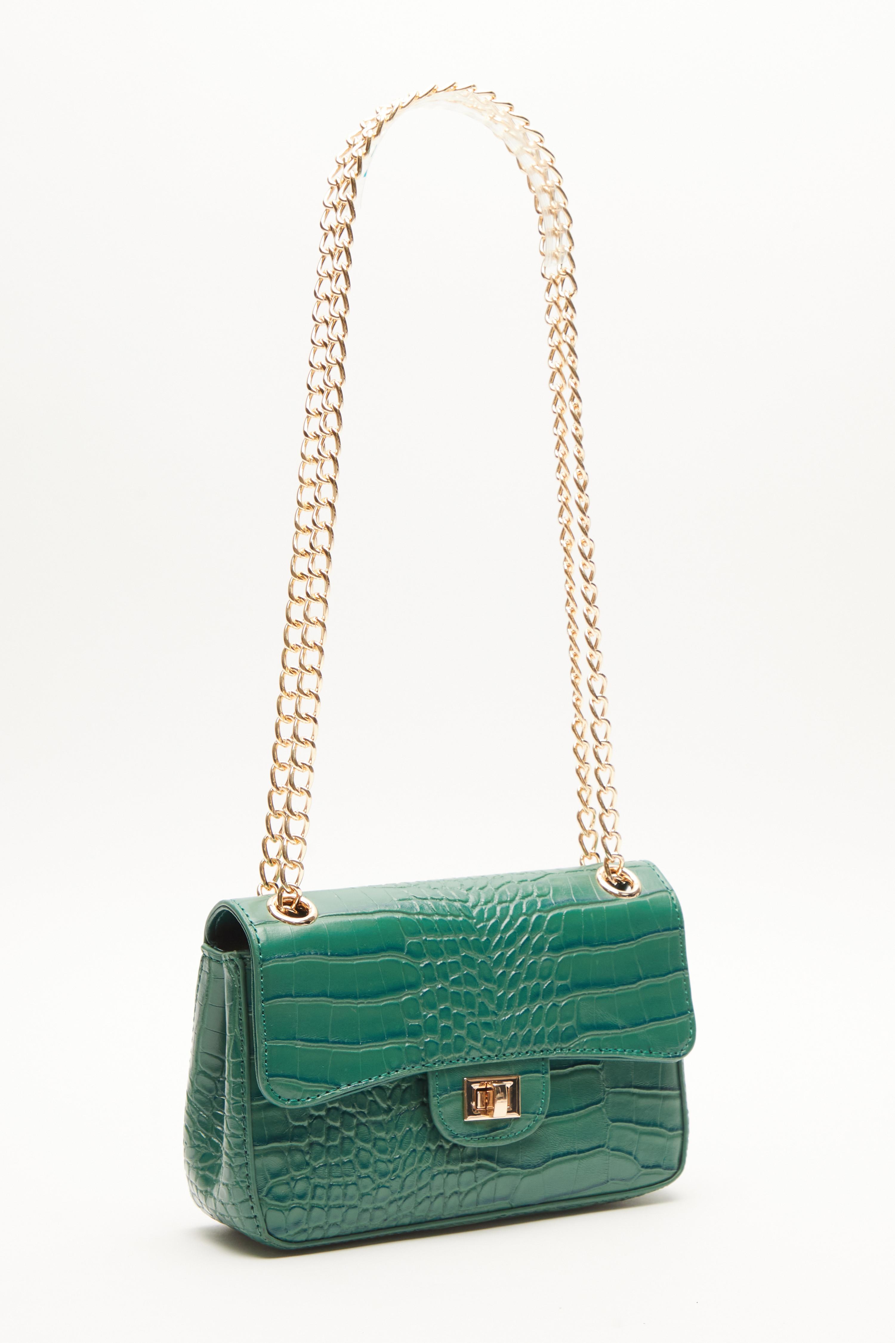 Crocodile print hotsell crossbody bag