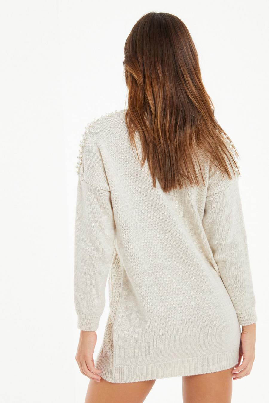 Pearl hot sale sleeve jumper