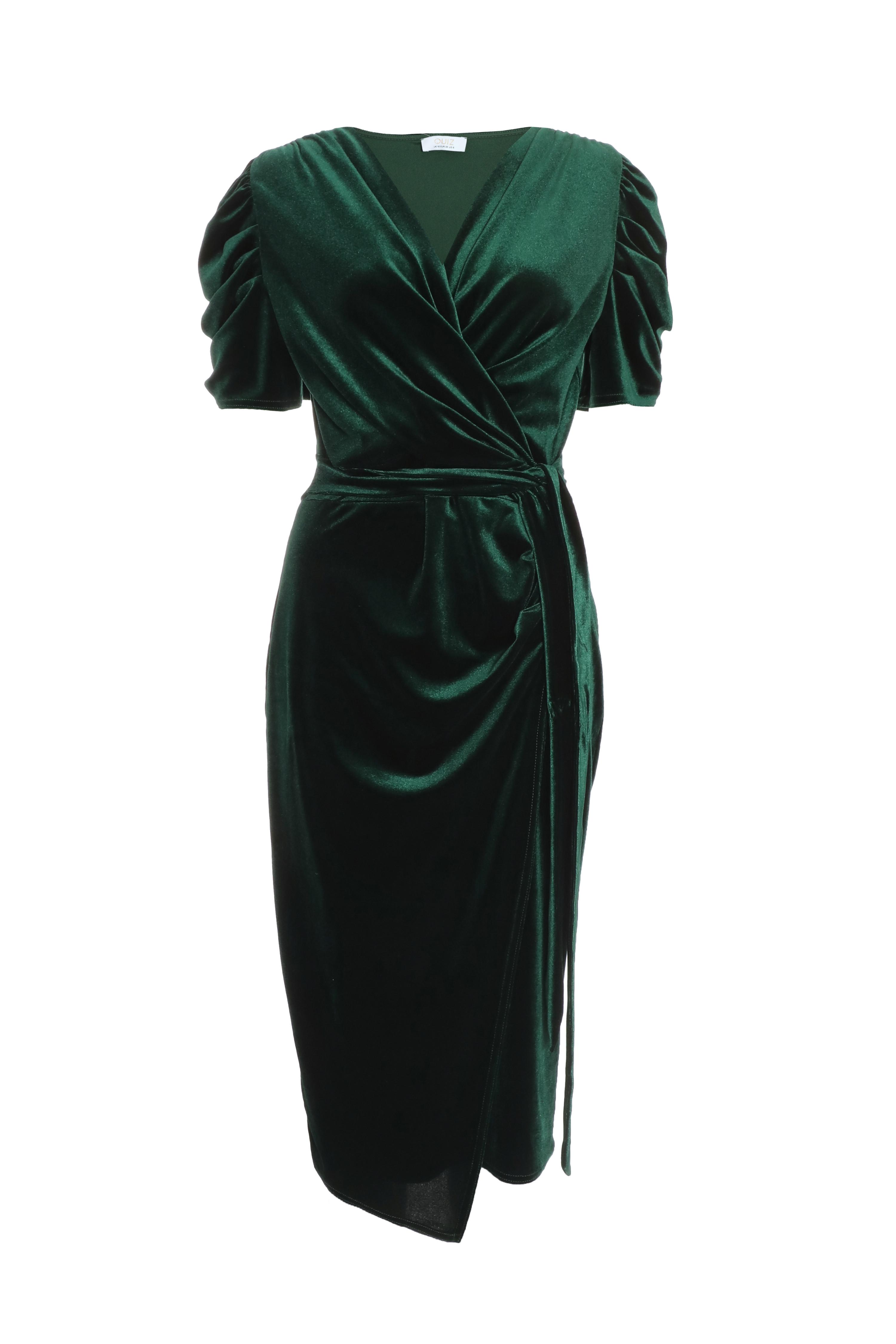 Green velvet dress clearance quiz