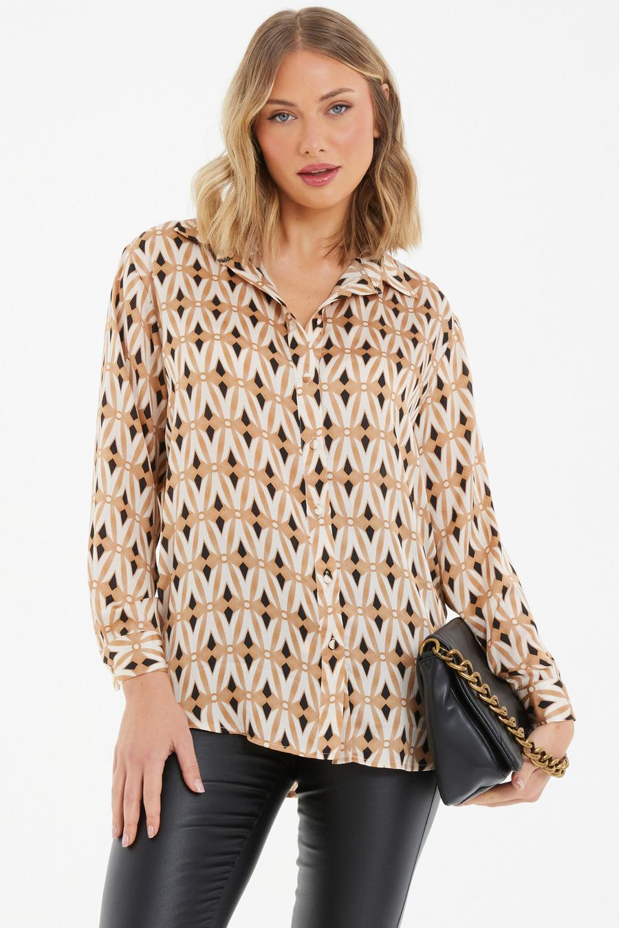 quiz leopard print shirt