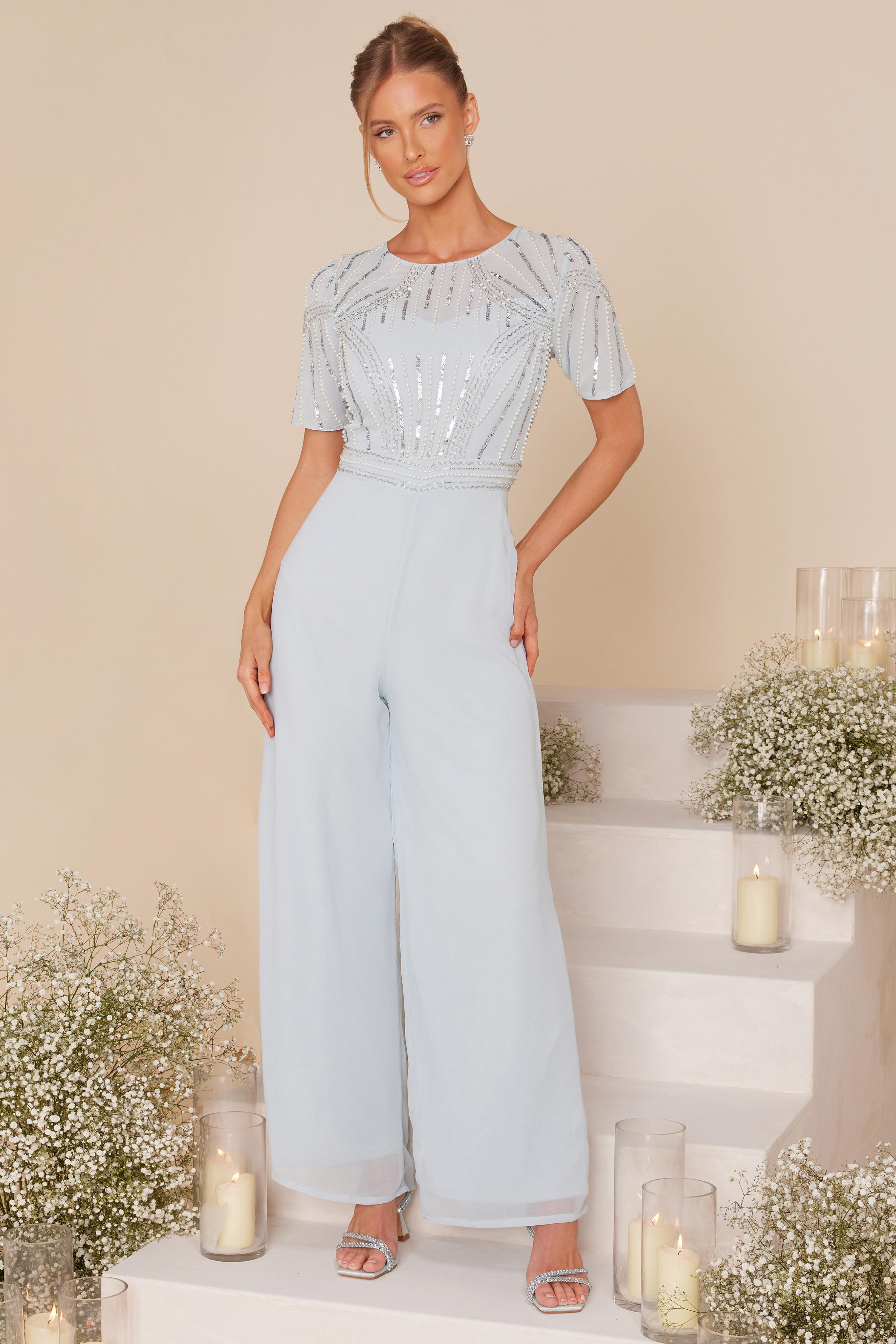 Dressy jumpsuits discount for weddings uk