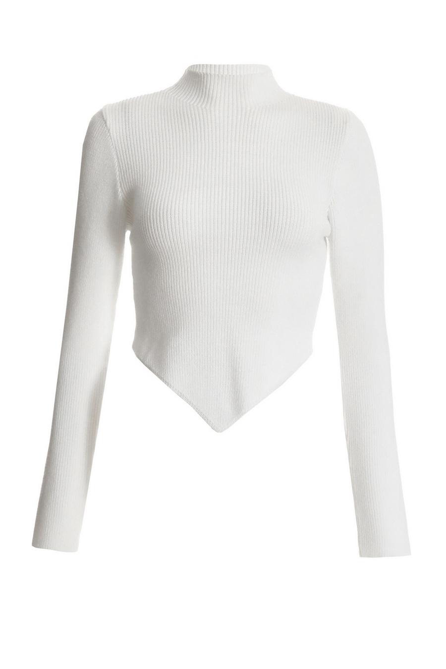 Turtle neck cropped on sale jumper