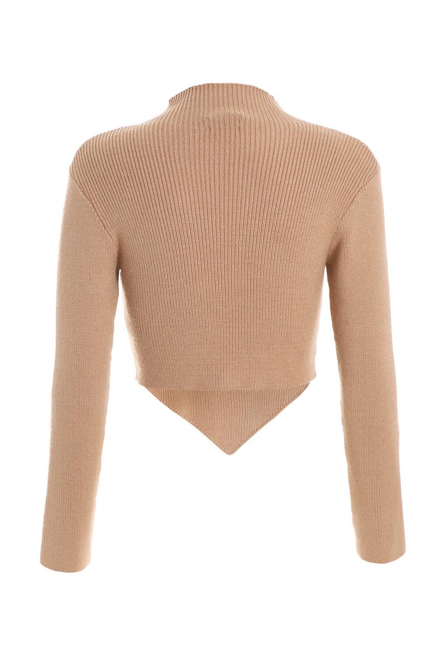 Turtle neck hotsell crop jumper