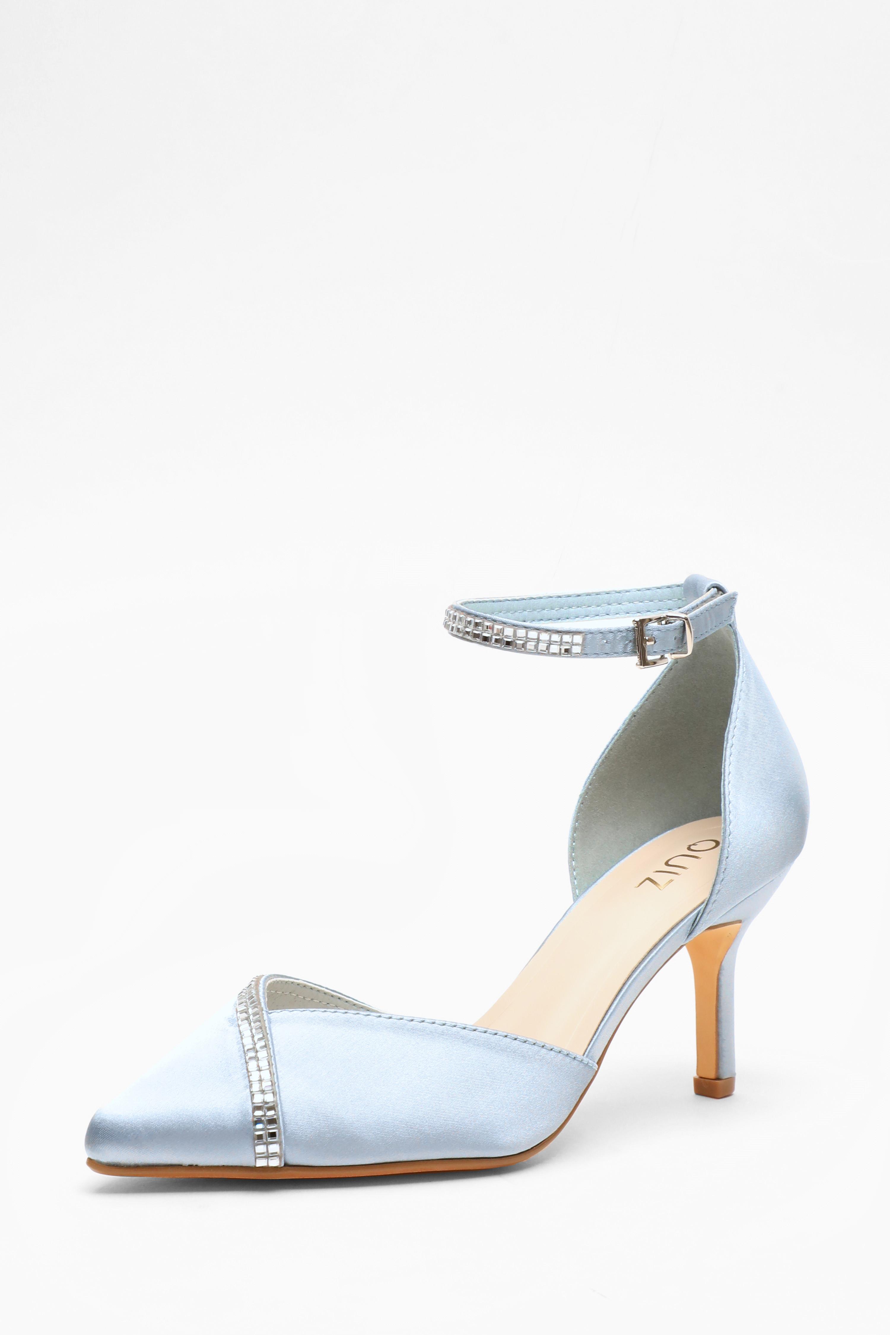 Baby blue court shoes uk best sale