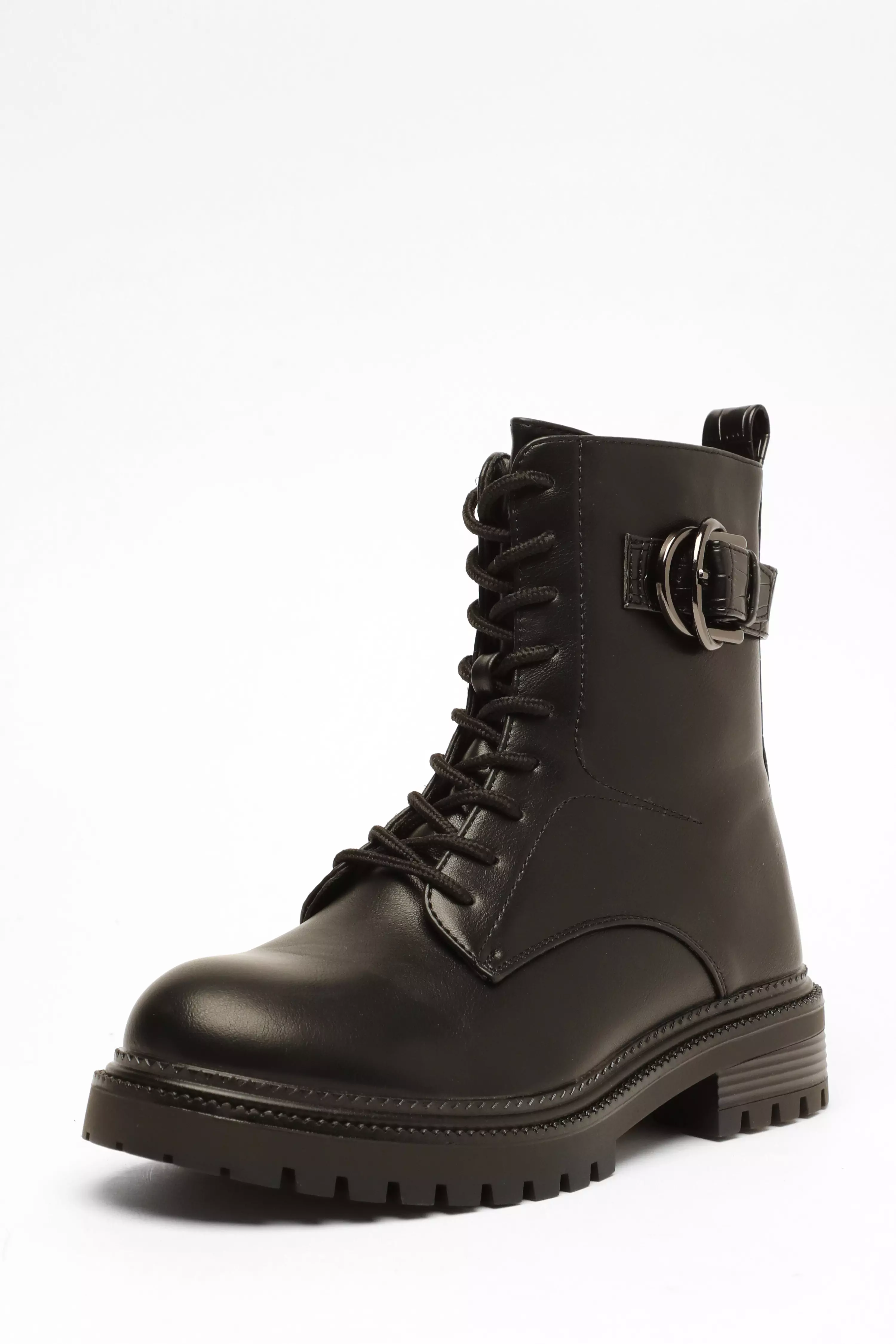 Women's Chunky Boots Black & Chelsea Chunky Boots QUIZ