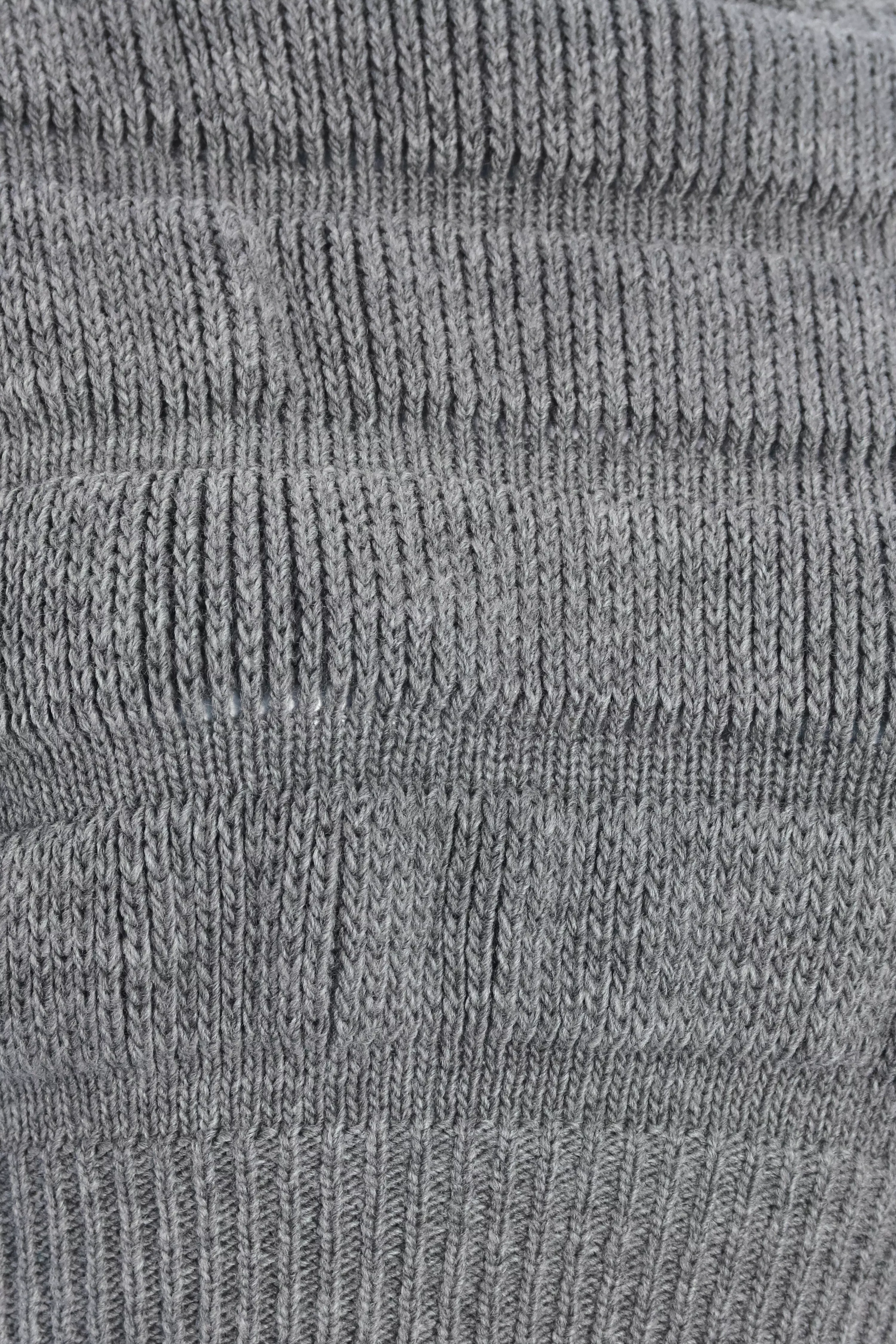 Grey Bubble Textured Jumper - QUIZ Clothing