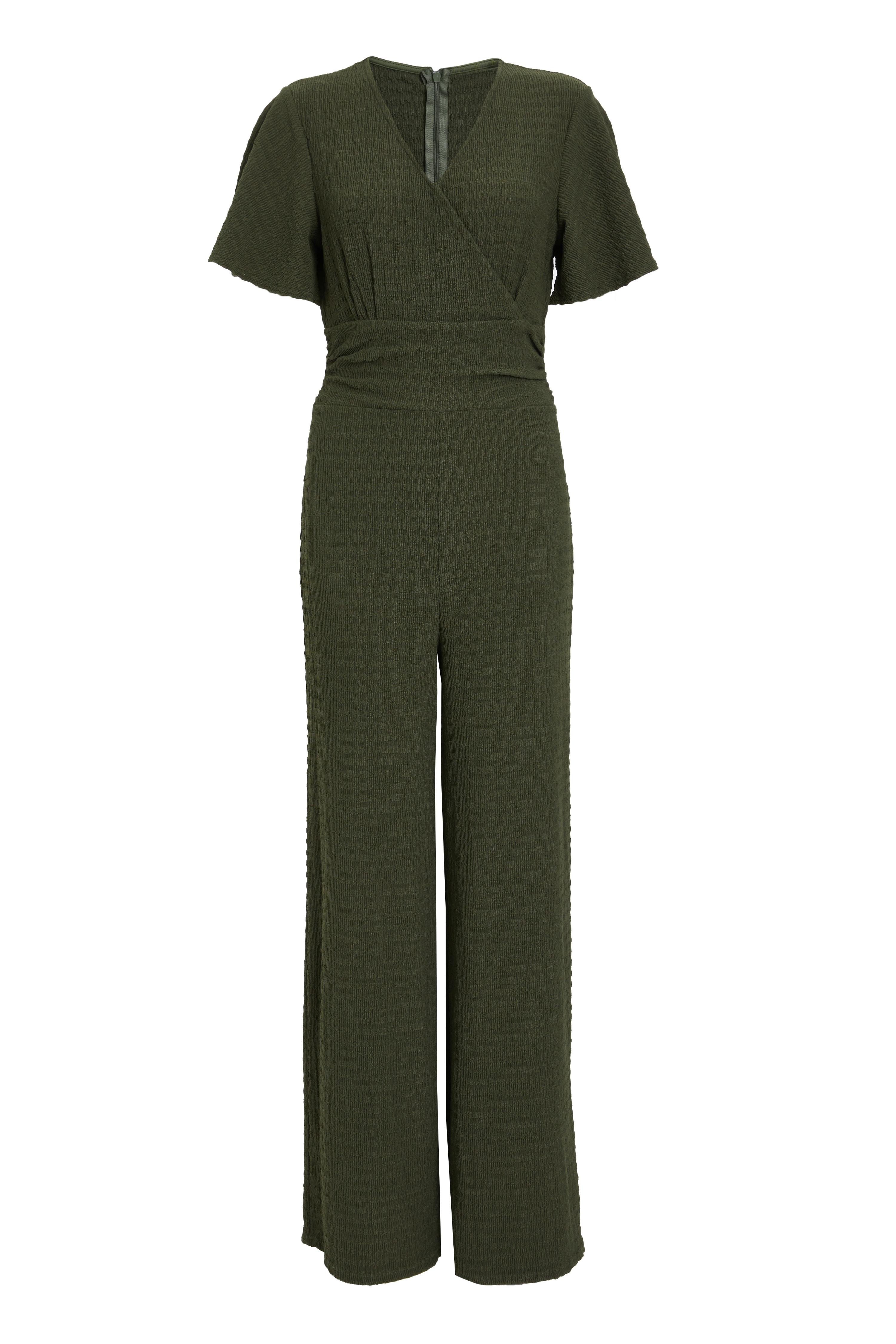 Quiz khaki jumpsuit online