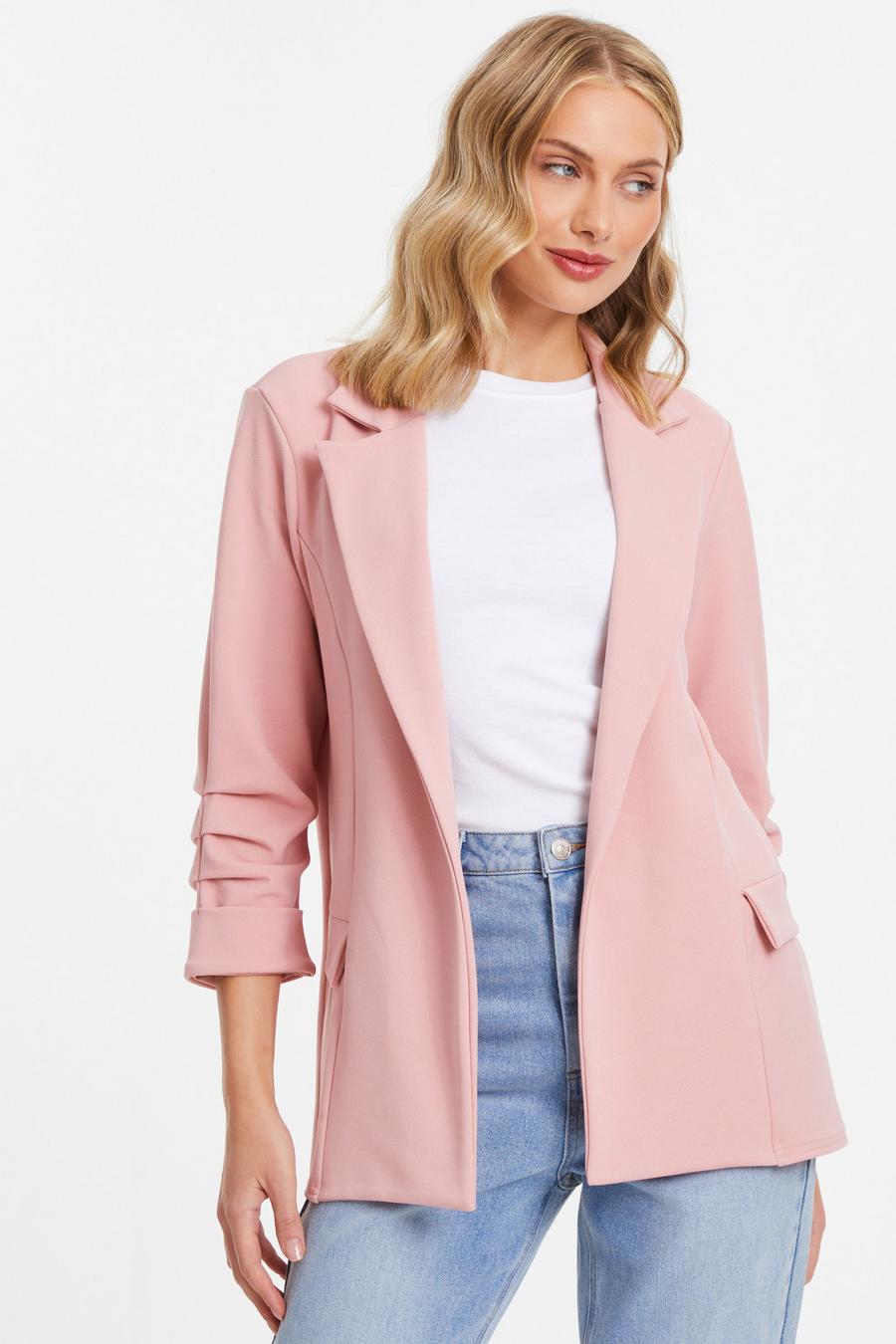 Pink on sale blazer quiz